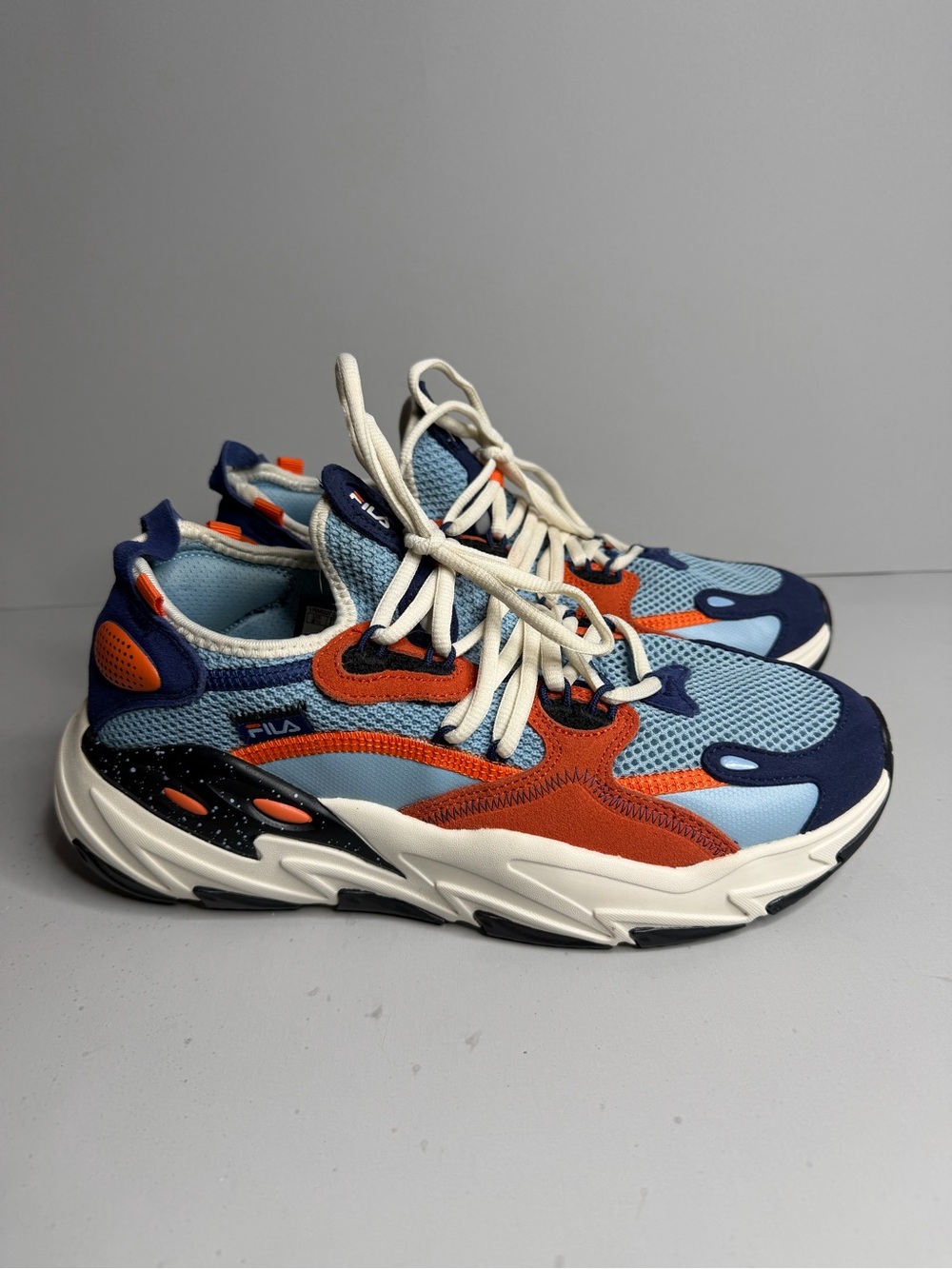 FILA Ray Tracer Evo 2 Lifestyle Sneakers – Blue – Men’s Size 8.5